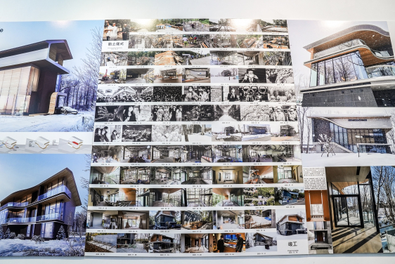 Snow Lodge in Niseko (design and construction timeline) (photo credit: Department of Architecture, HKU)